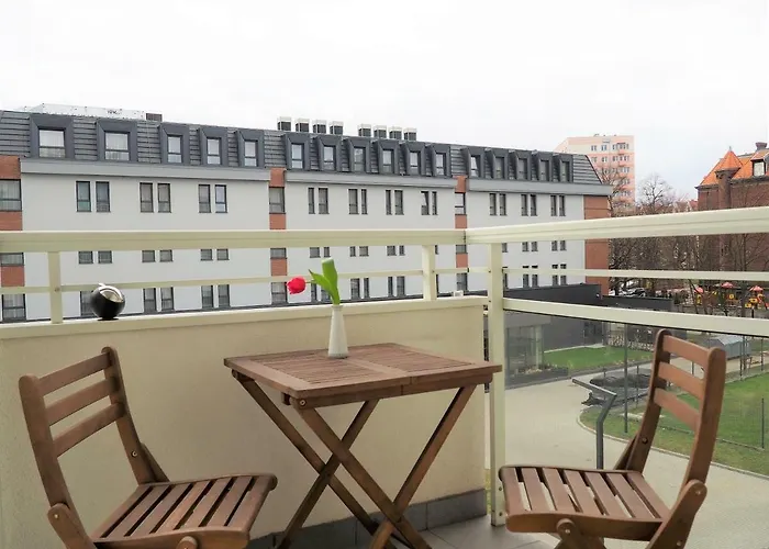 Apartament 3 Pokoje, Parking, Balkon - Gdansk Centrum